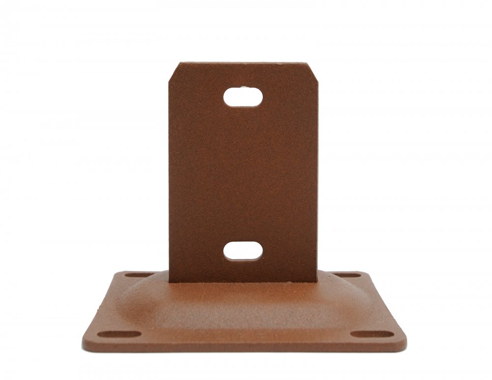 Platine equerre poteau top