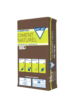 LE PROMPT VICAT ciment naturel