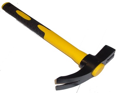 Marteau Coffreur Tri-matière 355 Mm HANGER – Manche Ergonomique Incassable, Panne Arrache-clou Et Porte-clou